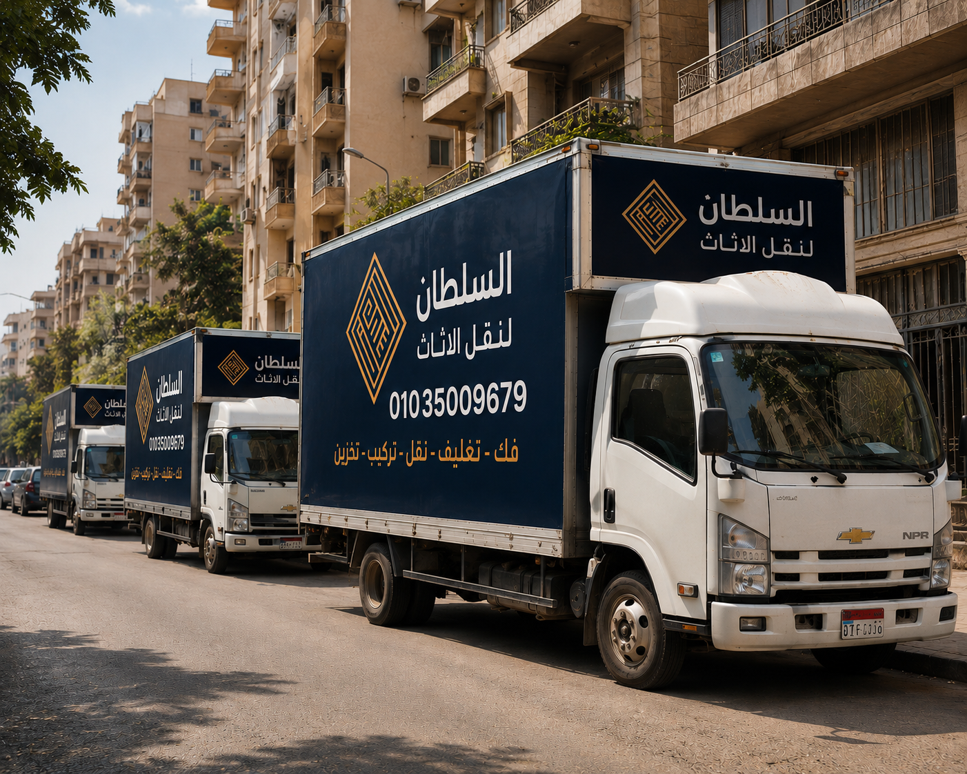 سيارات نقل مجهزة
