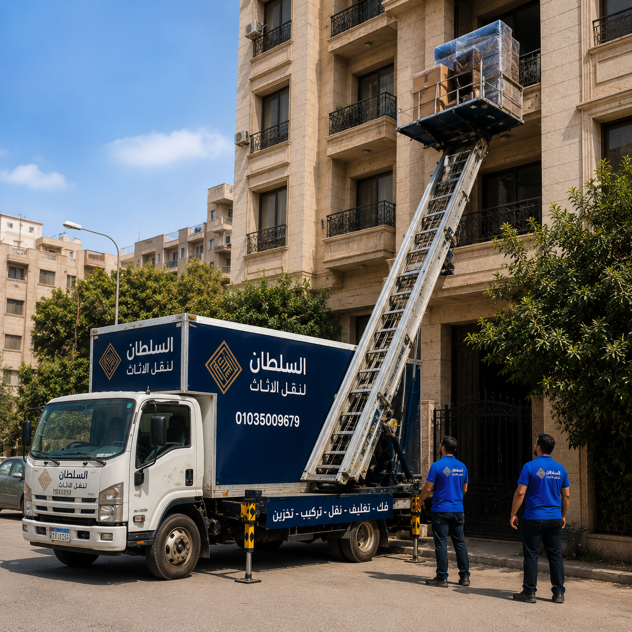 ونش رفع أثاث السلطان